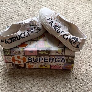 RRP €180 SUPERGA X FIORUCCI Sneakers EU 43 US 10